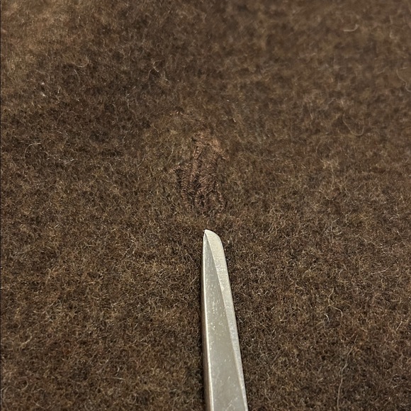 Polo Ralph Lauren Unisex Dark Brown LambsWool Scarf 9” x 60” Preppy Fall Winter - Picture 6 of 8